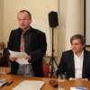 Dalibor Státník přednášející autor laudatia   - 6.10.2011 udělení Ceny Jana Slavíka Stanislavu Kokoškovi a křest knihy Nultá hodina?  Československo na jaře 1945 ve strategických souvislostech